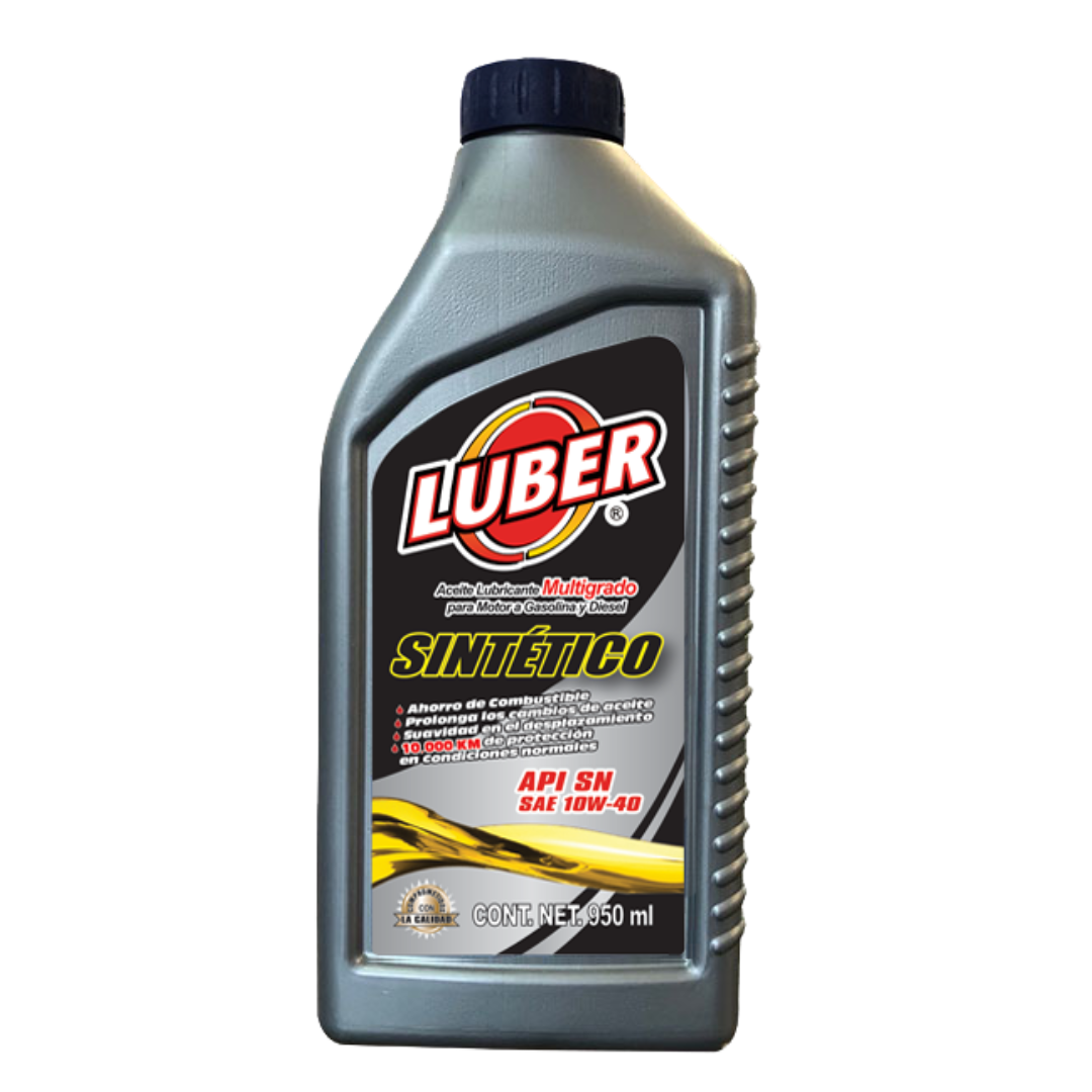 LUBER SYNTETIC 10W40 SN-1 (1/QT-950 ML)