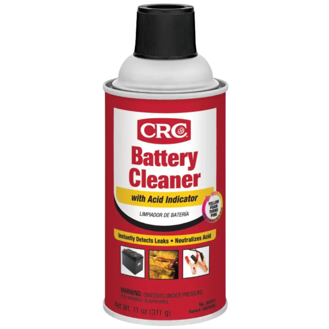 LIMPIADOR P/BATERIAS C/ INDICADOR ACIDO CRC 12X11OZ (05023)
