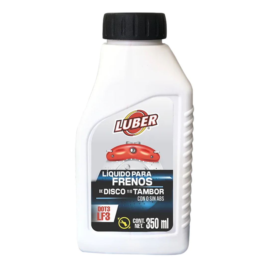 LUBER LIQUIDO DE FRENOS DOT 3(350ML-24UNI)