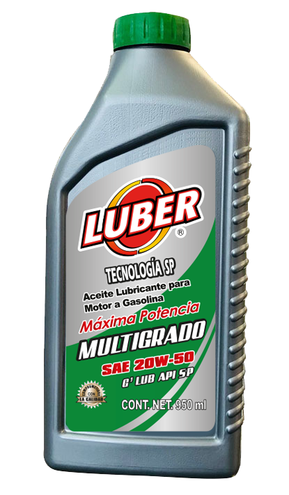 GLUB MULTIGRADO SAE 20W50 API SP-1 (1/QT-950ML) LUBER