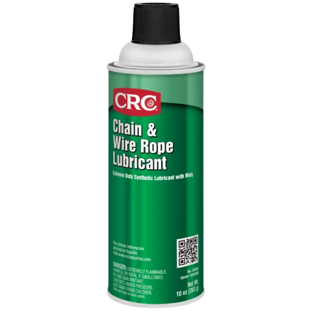 LUBRICANTE DE CADENAS Y CABLES DE ACERO CRC 12X10OZ (03050)