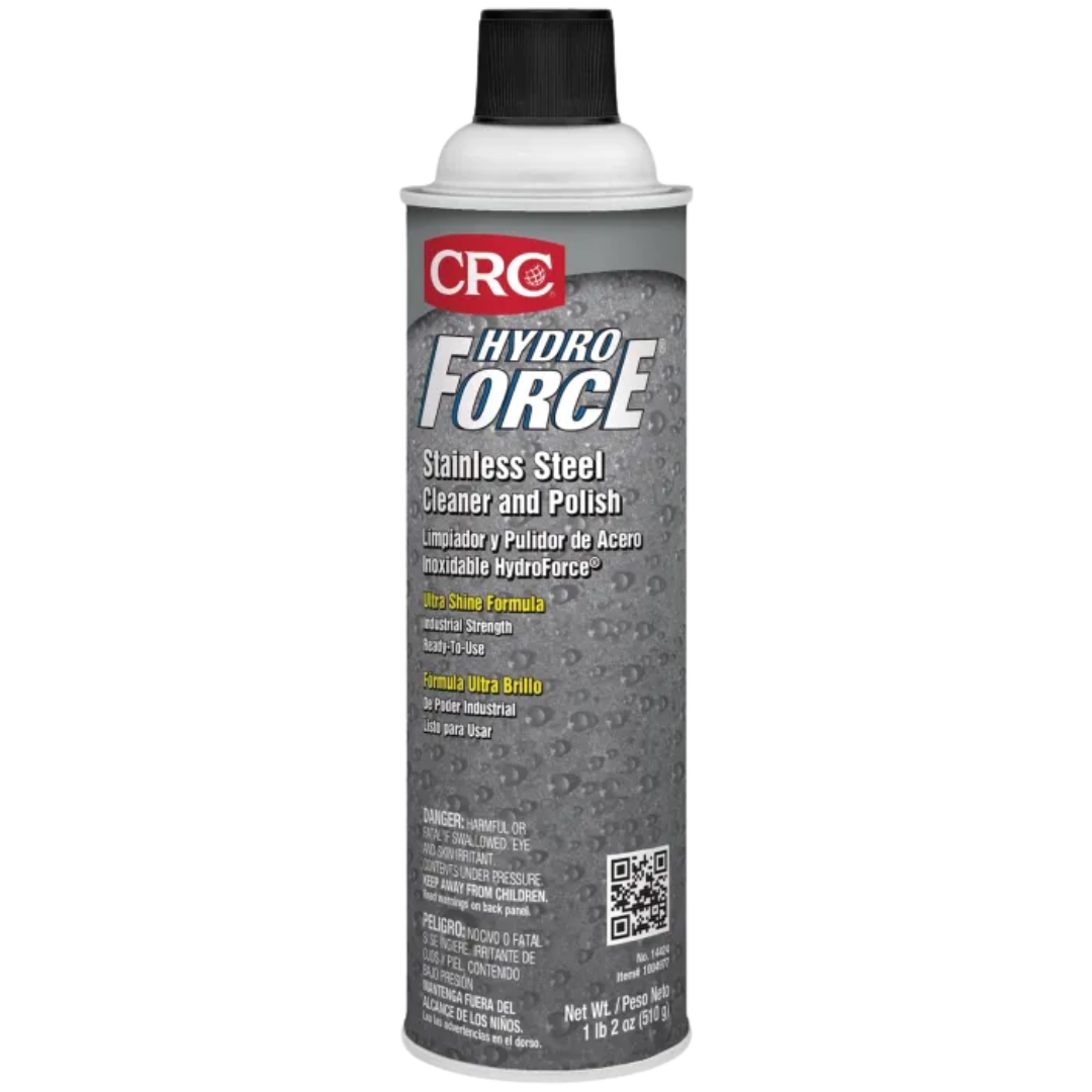 LIMPIADOR Y PULIDOR DE ACERO INOX CRC 12X18OZ (14424)