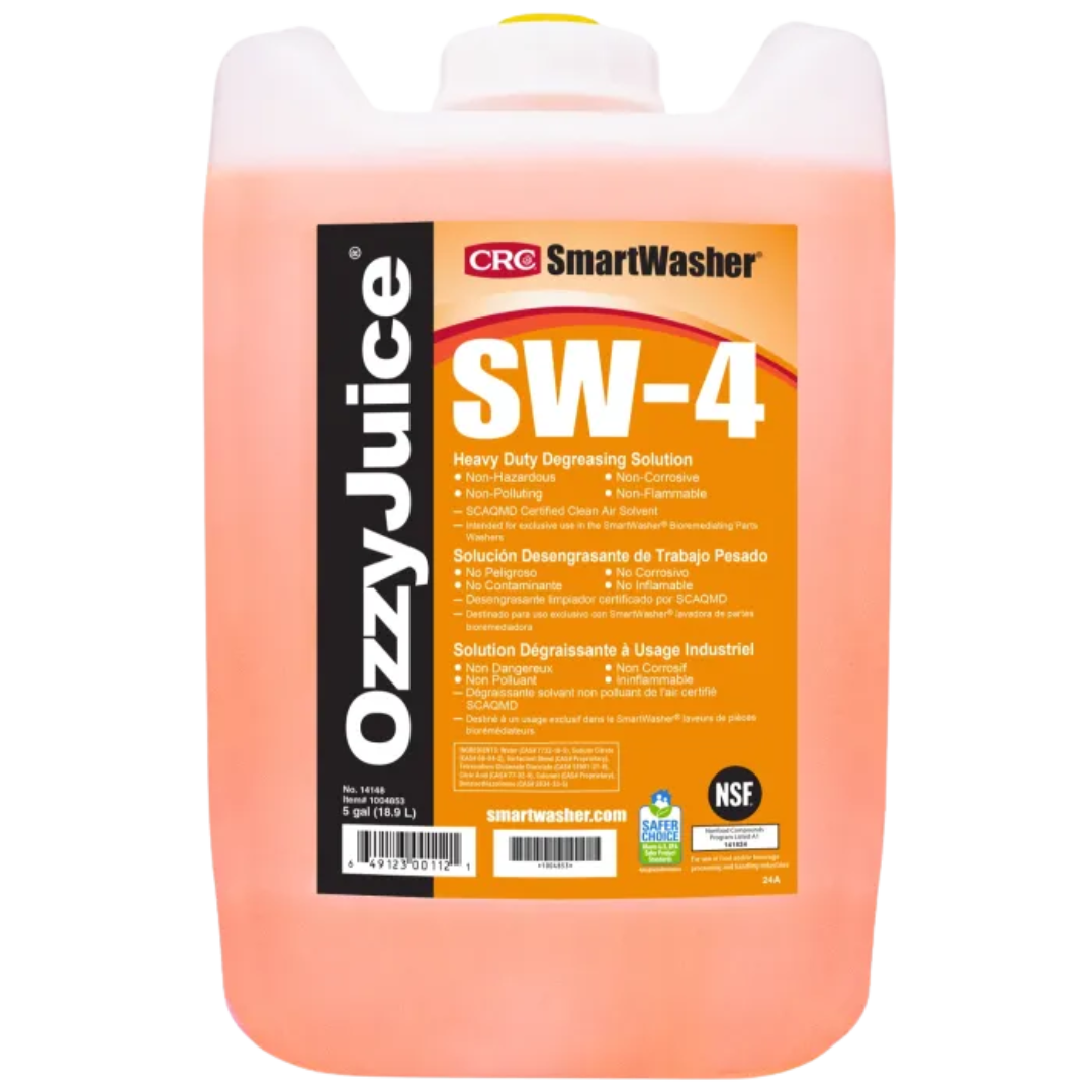 DESENGRASANTE SMARTWASHER OZZYJUICE SW-4 HD 1X5GL CRC (14148)