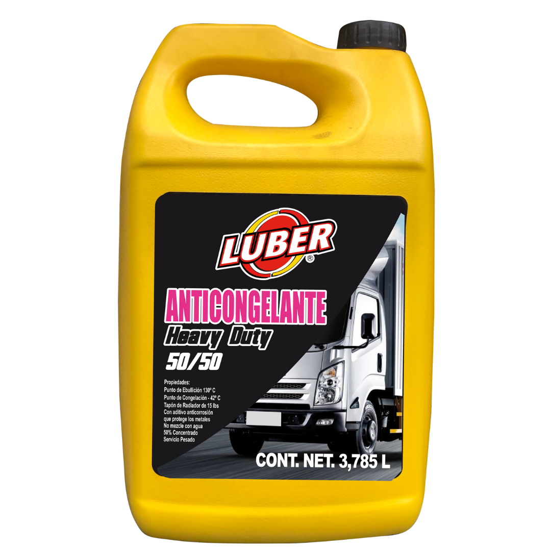 ANTICONGELANTE LUBER HEAVY  DUTY 50/50 -1 (1/16L-GL)
