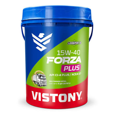 FORZA RAYGOLD SAE 15W40 API CK-4 (1/CUBETA 5 GL)